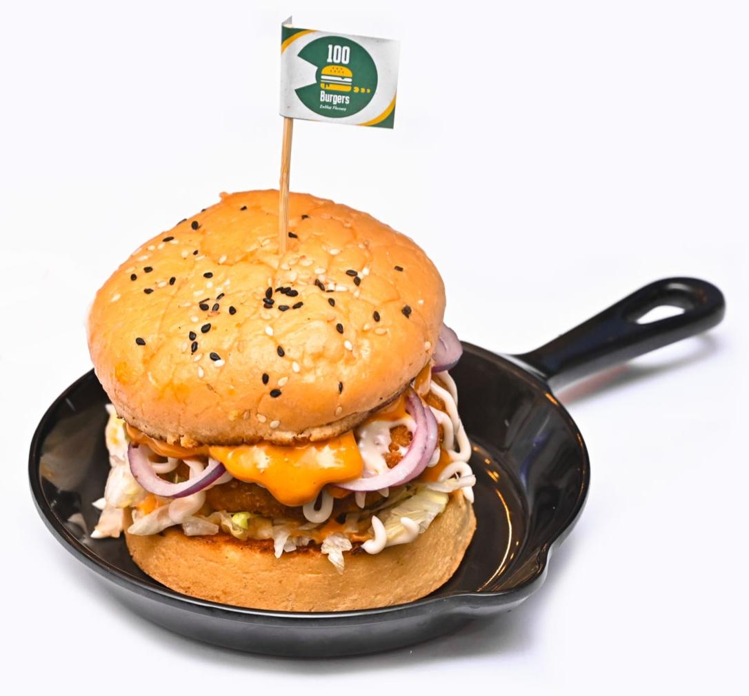 Paneer Makhni Burger